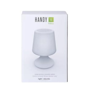 Color Block Lampe Enceinte 2 en 1 Bluetooth 4.0 Outdoor Lumineuse Blanc — image 2