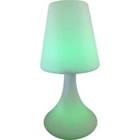 Color Block Lampe Enceinte Bluetooth 4.1 Lumineuse 60W IPX6 avec Câble Micro USB Blanc — image 2