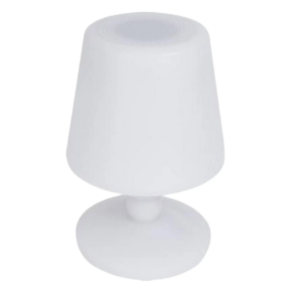 Color Block Lampe Enceinte Bluetooth 4.2 15W Lumineuse Modèle Pearl ColorLight Blanc