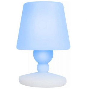 Color Block Lampe Enceinte Bluetooth 4.2 15W Lumineuse Modèle Pearl ColorLight Blanc