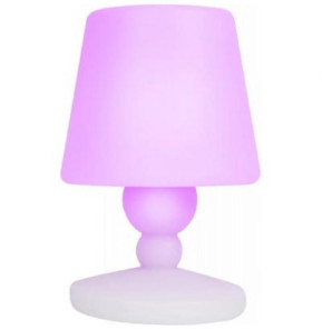 Color Block Lampe Enceinte Bluetooth 4.2 15W Lumineuse Modèle Pearl ColorLight Blanc
