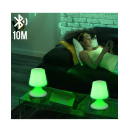 Color Block Lampes Enceintes Bluetooth Duo Inter-Connectées