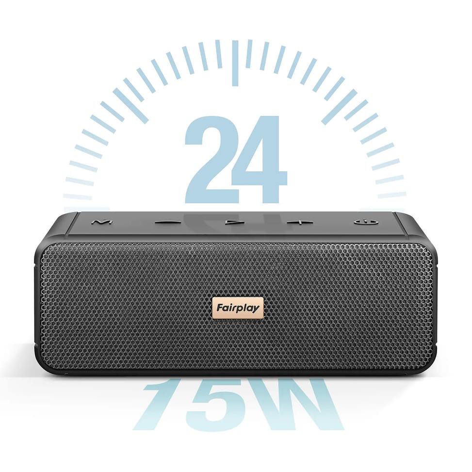 Fairplay Enceinte Bluetooth Etanche IPX7 Puissance 15W Noir — image 3