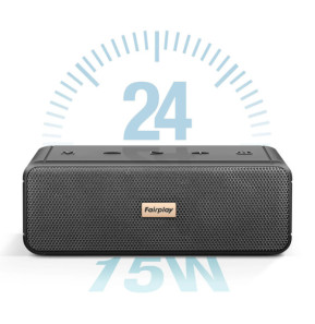 Fairplay Enceinte Bluetooth Etanche IPX7 Puissance 15W Noir