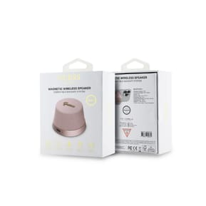 Guess Enceinte Bluetooth 5.3 3W Compatible MagSafe avec Micro et Réducteur de Bruit Rose — image 3