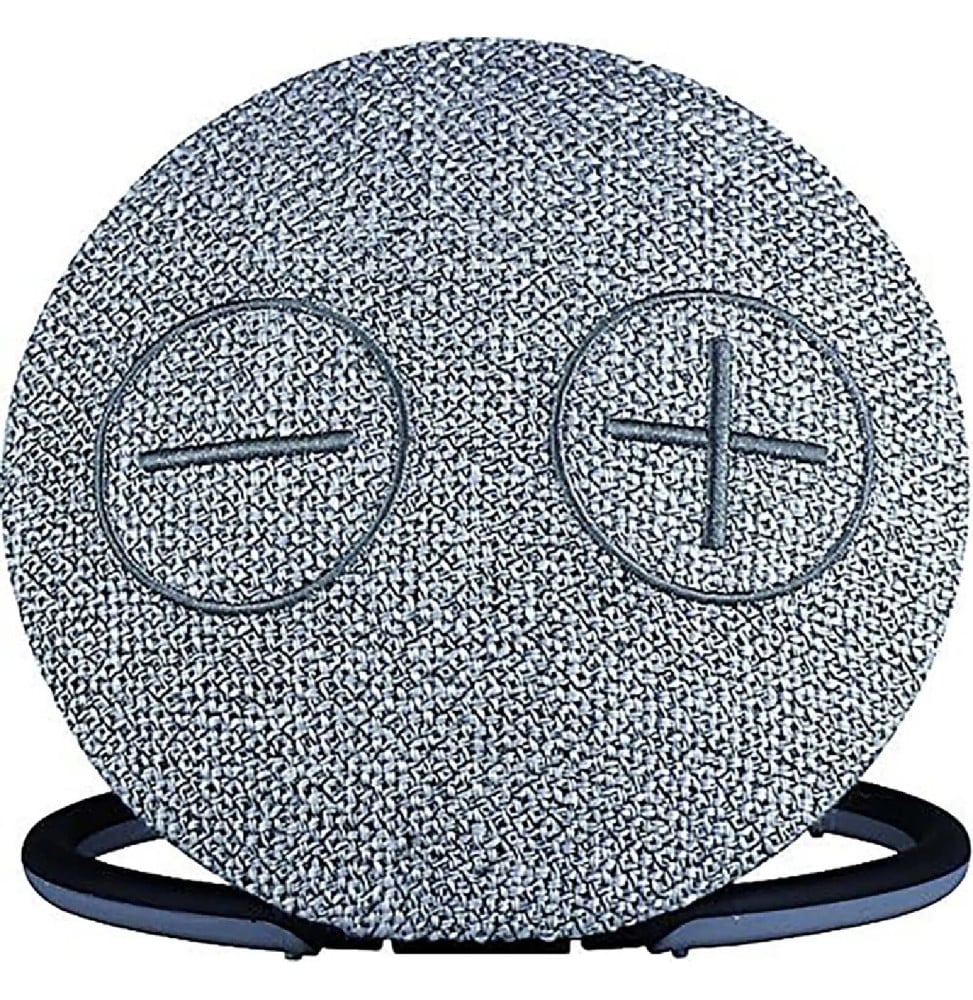 Imperial Enceinte Stéréo sans fil Bluetooth 4.2 BAS 3 Portable 10W en Coton Tissé Gris