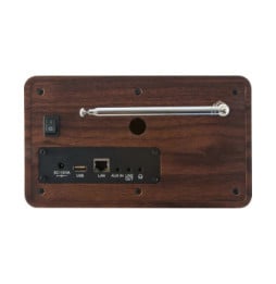 Imperial Radio Hybrid Compacte DAB+ / FM / Internet DABMAN i150 Aspect Bois Marron