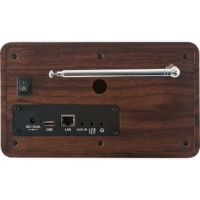 Imperial Radio Hybrid Compacte DAB+ / FM / Internet DABMAN i150 Aspect Bois Marron — image 2