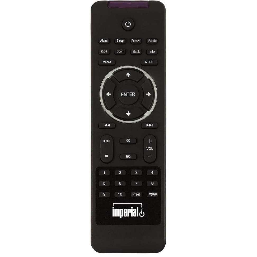 Imperial Radio Hybrid Compacte DAB+ / FM / Internet DABMAN i150 Aspect Bois Marron — image 3