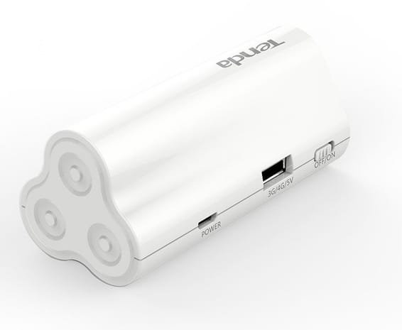 Routeur 3G/4G sans fil Tenda N300 Wireless avec Power bank 2600mAh