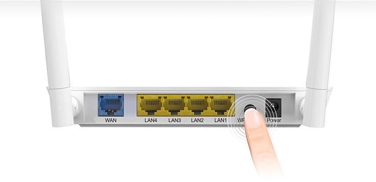 Routeur Point d'accès sans fil N300 Tenda 300 Mbps 4 ports et 2 antennes (N301)