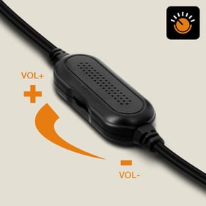 LinQ Enceinte Filaire Jack 3.5mm + USB 3W x 2 LED RVB Bouton Intégré A4000 Noir — image 5