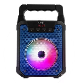 LinQ Enceinte lumineuse Bleu Bluetooth Compatible Micro, — image 2