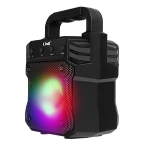 LinQ Enceinte lumineuse sans fil Noir, Design Compact et Portable — image 2