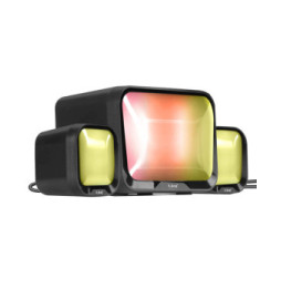 LinQ Enceinte PC Bluetooth avec Prise Jack 3.5mm Noir