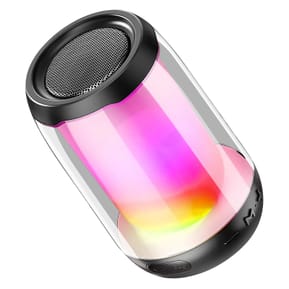 LinQ Mini Enceinte Bluetooth 5W LED RGB Compact Portable Étanche IPX6 Noir — image 2