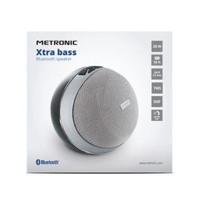 Metronic 477038 - Enceinte portable Xtra Bass bluetooth 20 W avec technologie DSP - Nuances de grey — image 3