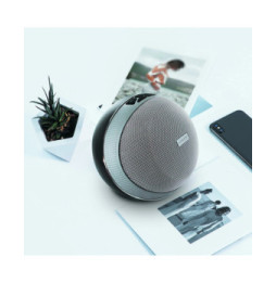Metronic 477038 - Enceinte portable Xtra Bass bluetooth 20 W avec technologie DSP - Nuances de grey