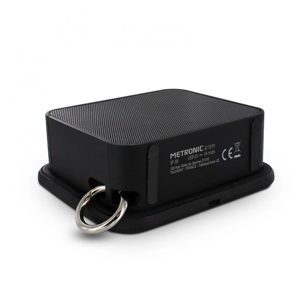 Metronic 477079 - Enceinte portable Xtra Charge bluetooth 6 W avec support de recharge sans fil — image 5