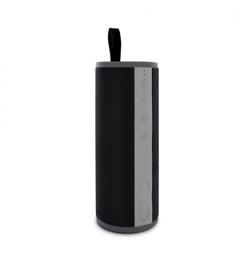 Metronic 477083 - Enceinte portable Xtra Sound bluetooth 12 W avec entrée audio - Nuances de grey