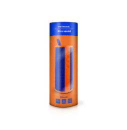 Metronic 477088 - Enceinte portable Xtra Sound bluetooth 12 W - Orange et bleue