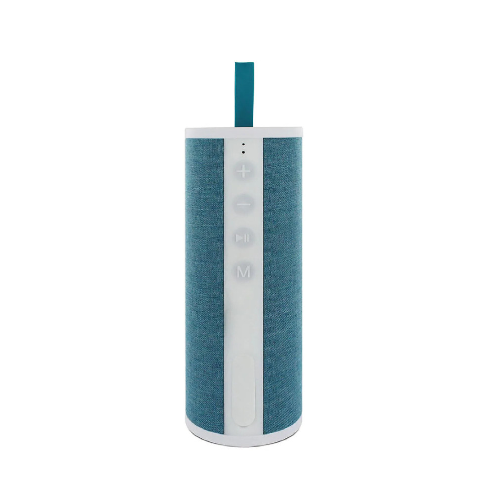 Metronic 477089 - Enceinte portable Xtra Sound bluetooth 12 W - Verte et blanche