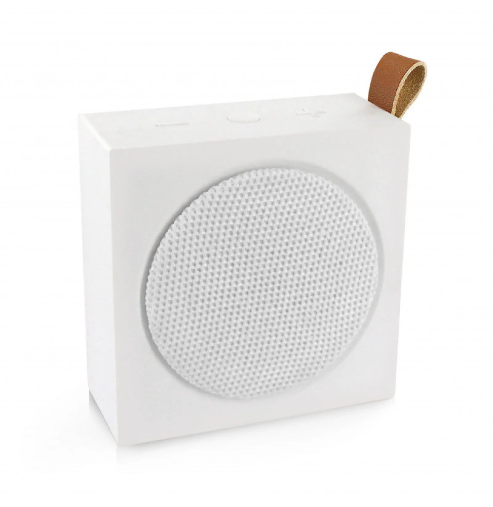 Metronic 477098 - Enceinte portable Xtra color bluetooth 3 W - blanche