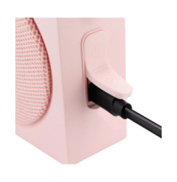 Metronic 477099 - Enceinte portable Xtra color bluetooth 3 W - rose
