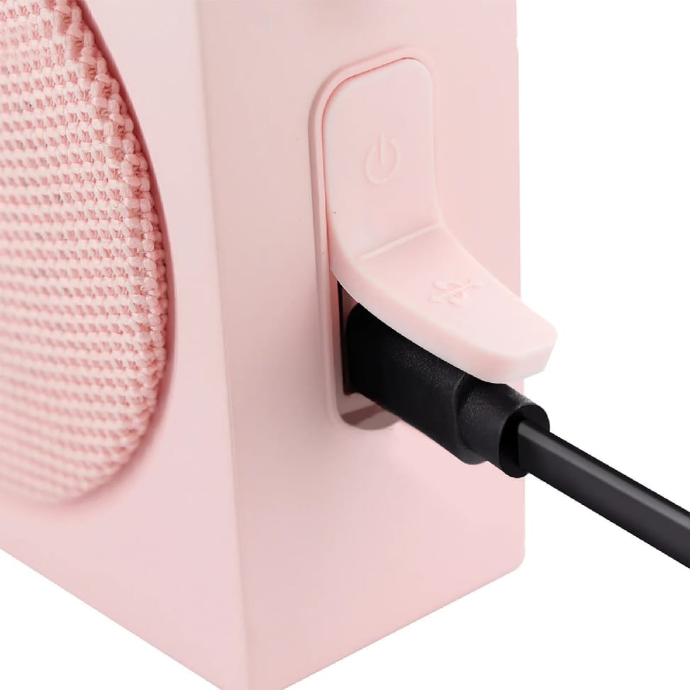 Metronic 477099 - Enceinte portable Xtra color bluetooth 3 W - rose — image 3