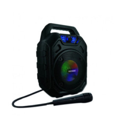 Metronic 477188 - Enceinte Mini High Power avec micro - noire