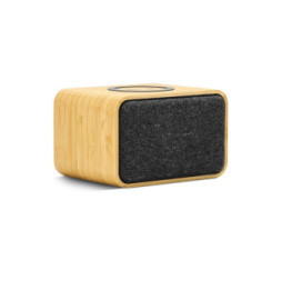 Mooov 477352 - Enceinte Bamboo avec chargeur induction