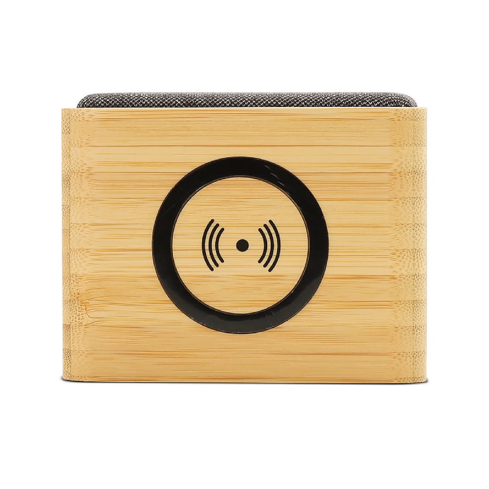 Mooov 477352 - Enceinte Bamboo avec chargeur induction — image 4