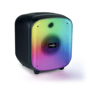 Mooov 477370 - Enceinte Party Cube sans fil...