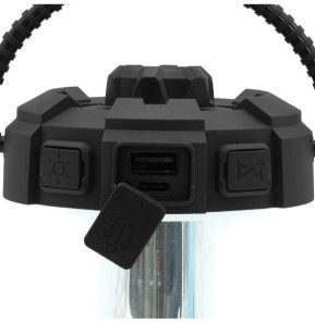 Mooov 477507 - Enceinte lanterne splashproof Jasper - noir