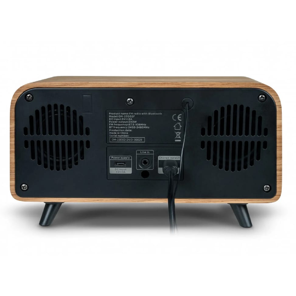 Thomson RT850BT - Enceinte Vintage avec réveil RT850BT — image 4