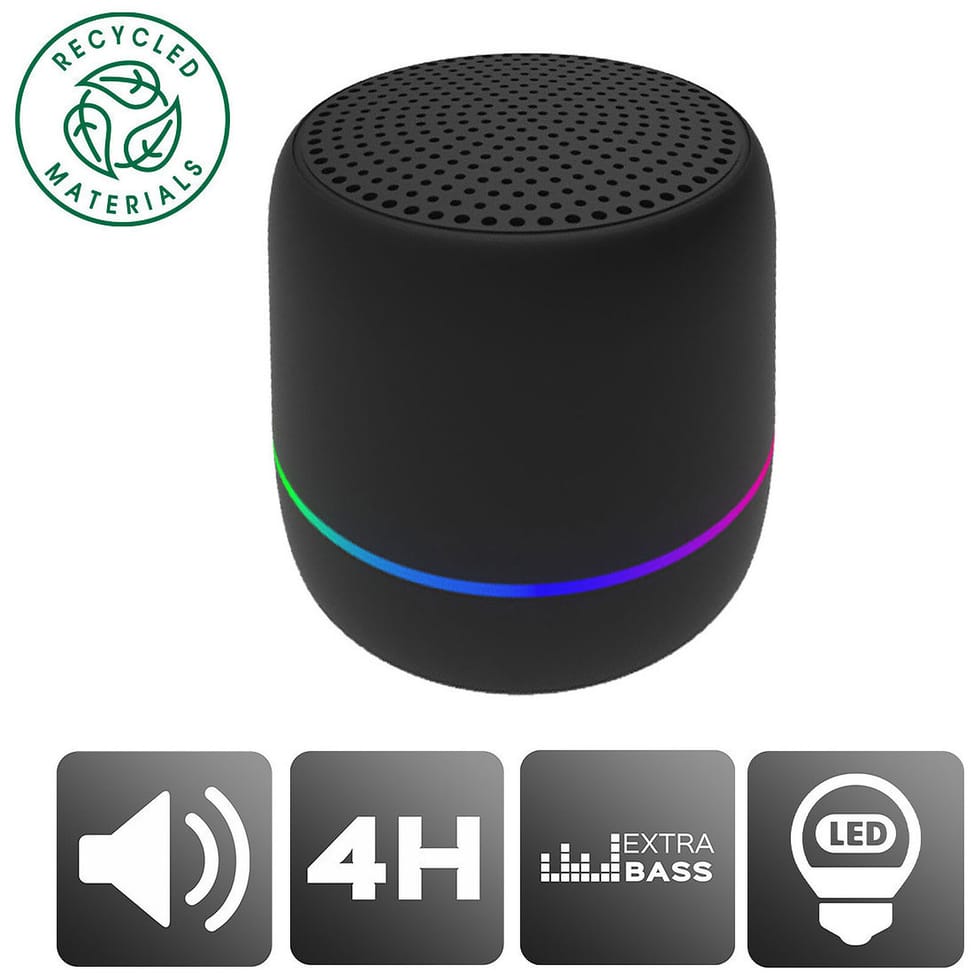 Akashi Enceinte Eco Bluetooth 5W (Noir) — image 2