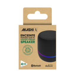 Akashi Enceinte Eco Bluetooth 5W (Noir)