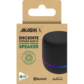 Akashi Enceinte Eco Bluetooth 5W (Noir) — image 5