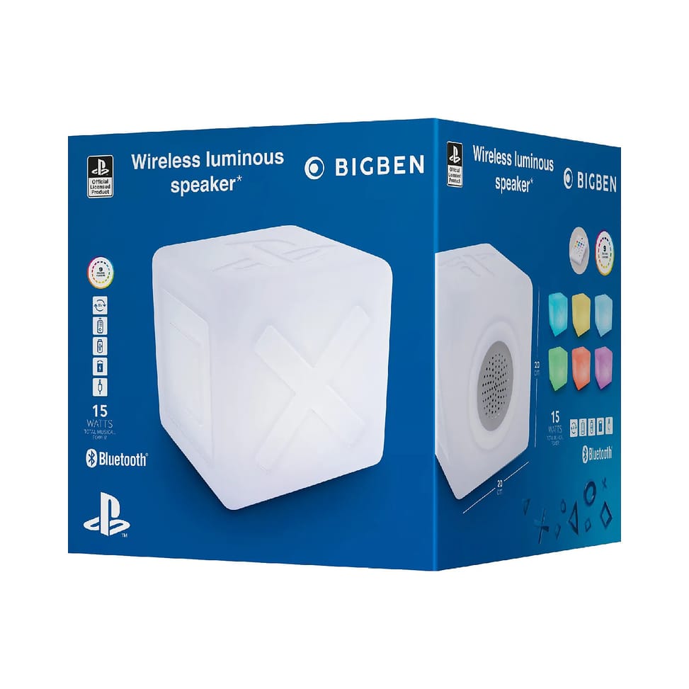 Metronic PS200 - Enceinte Bluetooth Cube Sony lumineux Bigben Audio — image 5