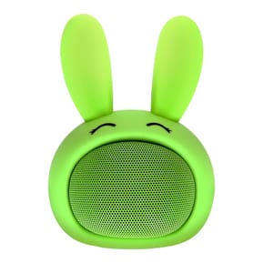 Moxie Enceinte Bluetooth 3W Autonomie 3h Design Lapin Lumineux Vert
