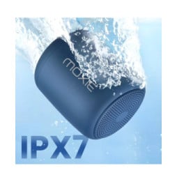 Moxie Enceinte Portable Bluetooth Étanche avec Autonomie 12 Heures Bleu
