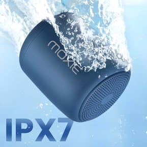Moxie Enceinte Portable Bluetooth Étanche avec Autonomie 12 Heures Bleu — image 3