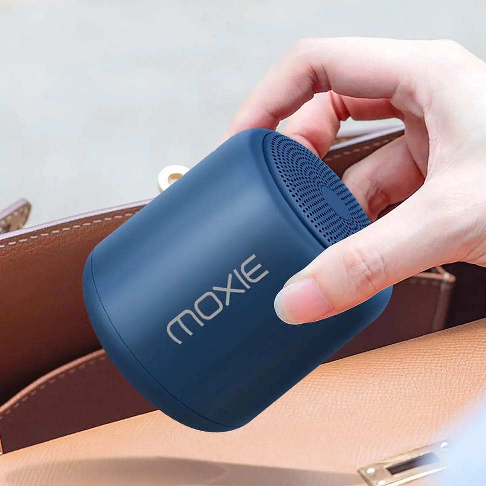 Moxie Enceinte Portable Bluetooth Étanche avec Autonomie 12 Heures Bleu — image 4