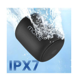 Moxie Enceinte Portable Bluetooth Étanche avec Autonomie 12 Heures Noir