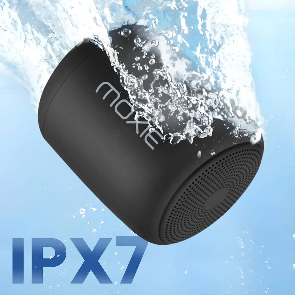 Moxie Enceinte Portable Bluetooth Étanche avec Autonomie 12 Heures Noir — image 3