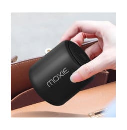 Moxie Enceinte Portable Bluetooth Étanche avec Autonomie 12 Heures Noir