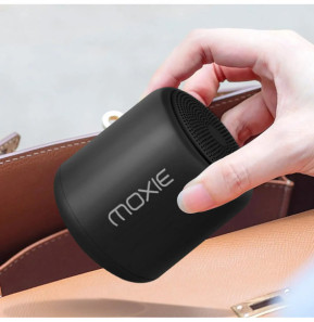 Moxie Enceinte Portable Bluetooth Étanche avec Autonomie 12 Heures Noir