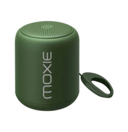 Moxie Enceinte Portable Bluetooth Étanche avec Autonomie 12 Heures Vert
