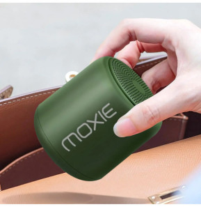 Moxie Enceinte Portable Bluetooth Étanche avec Autonomie 12 Heures Vert