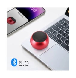 Moxie Mini Enceinte Sans-fil Bluetooth Autonomie 3h Design Ultra-compact Rouge